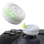 PlayVital Capuchon Manette pour ps4/ps5,Protection Joystick pour Xbox Series X/S,Capuchon de Joystick pour Xbox One/Elite Series 2,Capuchon de Stick Analogique pour Switch Pro Controller-Blanc