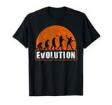 Evolution Of Man on the moon Guitar - Guitarist Rocker T-Shirt