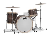 PDP Concept Classic Series 3-Piece Maple Shell Pack, Walnut w/Natural Hoops