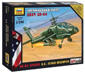 AH-64 Apache U.S.Attack Hélicoptère 1:144 Plastique Model Kit Zvezda