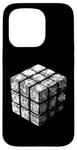 Coque pour iPhone 15 Pro Magic Cube 3D Wireframe – Vintage Magic Cube Lover