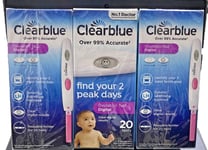 Clearblue Digital Ovulation Test Sticks Fertility Kit 20 Tests Over 99% Accurate