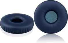 Whxb700 Coussinets De Rechange En Mousse À Mémoire De Forme Et Cuir Protéiné Pour Casque Wh-Xb700 Bluetooth Sans Fil Extra Bass Uniquement (Bleu)