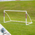 Samba 8ft x 4ft Trainer Football Goal with Locking System - Size 4