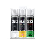 Deuce Family Travel Pack Before You Go Toilet Spray | Loo Perfume Cologne Air Freshener | Bathroom Deodoriser, 3 x 100ml, Clear