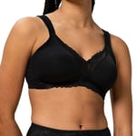 Triumph Women's Modern Lace+Cotton N, Bra, Black