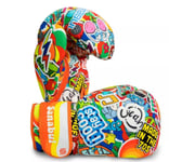 SANABUL: STICKER BOMB KIDS BOXNINGSHANDSKAR - 70´S (8oz)