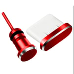 Anti Dust Phone Plug And 3.5 Mm Headphone Jack Phone Charging Plug For Type C Mi