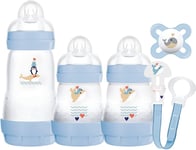 MAM Welcome To The World Set, Newborn Bottle Set with 0-2 Months Baby Soother a