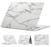 Apple MacBook Air 15&quot; (M3, 2024) A3114   Designer Hard Case    WhiteMarble