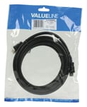 High Speed HDMI&trade; cable with Ethernet HDMI&trade; connector - HDMI&trade; connector 3.00 m black