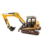 Britains 1:32 JCB Muddy Midi Excavator 86C-2, Jouets De Tracteur Compatibles avec Les Animaux, Jouets De Ferme A l'échelle 1:32, Convient Aux Collectionneurs Et Aux Enfants A Partir De 3 Ans