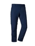 Schöffel Pantalon Folkstone Zip Off-Homme-Bleu (dress blues)-FR : XL (Taille Fabricant : 110)