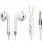 Ecouteurs Anneau Pour Oppo Reno Avec Micro Reglage Kit Main Libre Casque Universel Jack - Rose