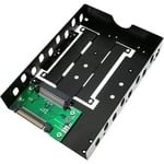 Adaptateur de disque dur 2,5 'à 3,5' type U.2 NVMe vers U.2 sas sata ssd hdd - Bematik