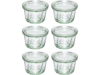 Weck Rundrandglas Gugelhupf 165Ml 6Er Pack