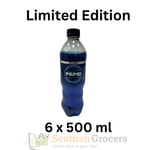 Pepsi Max Electric Blue Zero Sugar 6 x 500ml Limited Edition Fullcase