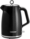 Morphy Richards Verve Black Jug Kettle - 1.7L - Rapid Boil - Limescale Filter -