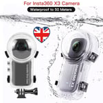 Invisible Dive Case Dive Protective Case Anti-scratch for Insta360 X3 Camera