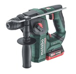 Metabo Borrhammare PowerMaxx BH 12 BL 16 12V 2st 4,0Ah batterier & laddare ASC 55