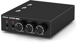 Douk Audio Q2 Pro PC Gaming DAC Amplificateur pour Casque d'écoute avec USB & Optique & entrée MIC pour PS4, PS5, Xbox, Switch, Ordinateur, Mac