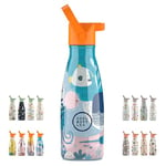 Bouteille Thermique Enfant - 260 ml - Sea World - Bouteille d'Eau en Acier Inoxydable - Boissons Froides 36 Heures et Chaudes 18 Heures - Finition Peinture Gaufrée - Sans BPA - Cool Bottles