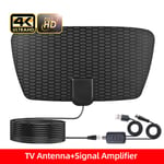 Antenne TV numérique pour récepteur TV global intérieur,amplificateur de signal DVB T2,booster pour Smart TV,montres,antenne de voiture,canal 4K gratuit - Type Antenna Amplifier 2