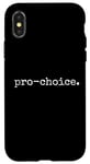 iPhone X/XS Pro Choice Feminist Equal Women's Rights My Body My Choice Case