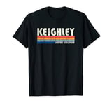 Retro Vintage 70s 80s Style Keighley, United Kingdom T-Shirt