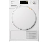 MIELE T1 TWC660WP WiFi-enabled 8 kg Heat Pump Tumble Dryer - White, White