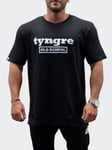 Tyngre T-Shirt Loose Fit Old School Mens Black 3XL, Träningskläder