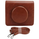 Instant Digital Camera Bag Adjustable Detachable Pu Leather Vintage Camera