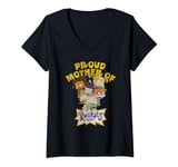 Rugrats Mother's Day Proud Mother T-Shirt avec Col en V