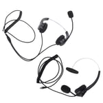 Telephone Headset OmniDirectional Business Office Telephone Call Center Cord GHB