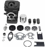 Ej.life - Remplacement du Kit de Piston Big BoreCylinder, Adapté aux PièCes de TronçOnneuse Husqvarna 235 236 240 235e 236e 240e