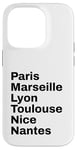 Coque pour iPhone 14 Pro France Villes et villes Voyages