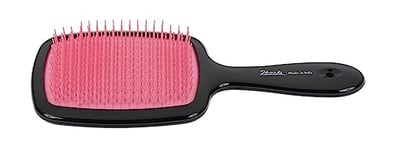 Jäneke Brosse distractive Corps Noir avec Hérisson Rose - 101 gr.