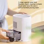 (EU Plug)1L Large Capacity Portable Dehumidifier White Mini Timing SG