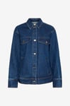 Saint Tropez - Jeansjacka IlbaSZ Denim Jacket - Blå