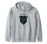 Dune House Atreides Symbol Zip Hoodie