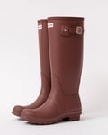 Hunter Original Tall Womens Wellies - Burgundy - Size UK 6