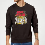 Scooby Doo Heavy Meddle Sweatshirt - Black - XL - Black