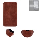 phone case for Asus Zenfone 11 Ultra sleeve cover pouch brown 