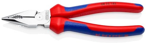 KNIPEX 08 25 185 SB Pince universelle multifonctions avec gaines bi-matière chromée 185 mm