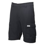 Helly Hansen Mens Quick-Dry HH Cargo Shorts, 38, Navy