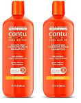 CANTU Shea Butter pour Cheveux Naturels Shampooing Crème Nettoyant 400ml (Lot de 2)