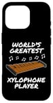 Coque pour iPhone 16 Pro Le plus grand joueur de xylophone au monde, xylophoniste