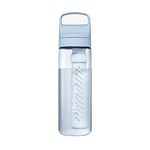 LifeStraw Go Bottle 2.0 vattenflaska med filter (1000ml) - Icelandic Blue