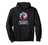 Proud of All Brave Service Members from Massachusetts Pullover Hoodie