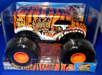 HOT WHEELS MONSTER TRUCKS 1:24 TIGER SHARK PIT CREW 2020 GIANT WHEELS DIE CAST